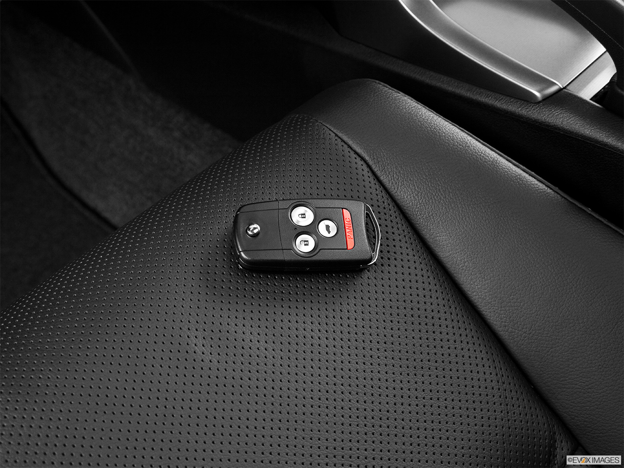 2014 Acura TSX Sport Wagon Base Key fob on driver's seat. 