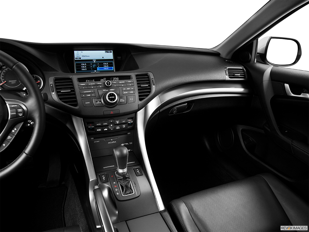 2014 Acura TSX Sport Wagon Base Center Console/Passenger Side. 