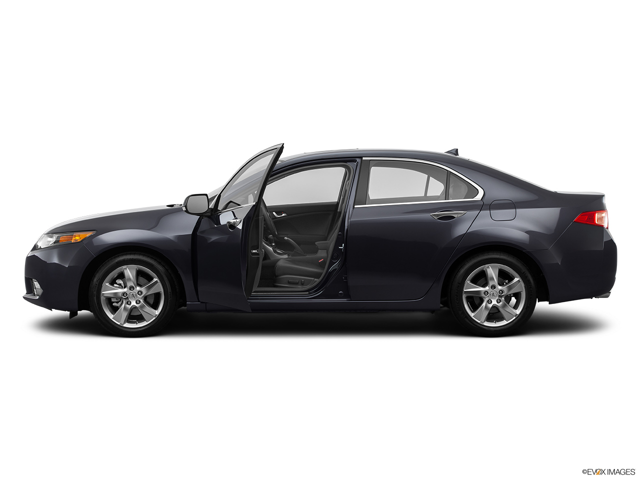 2014 Acura TSX 5-Speed Automatic Driver's side profile with drivers side door open. 