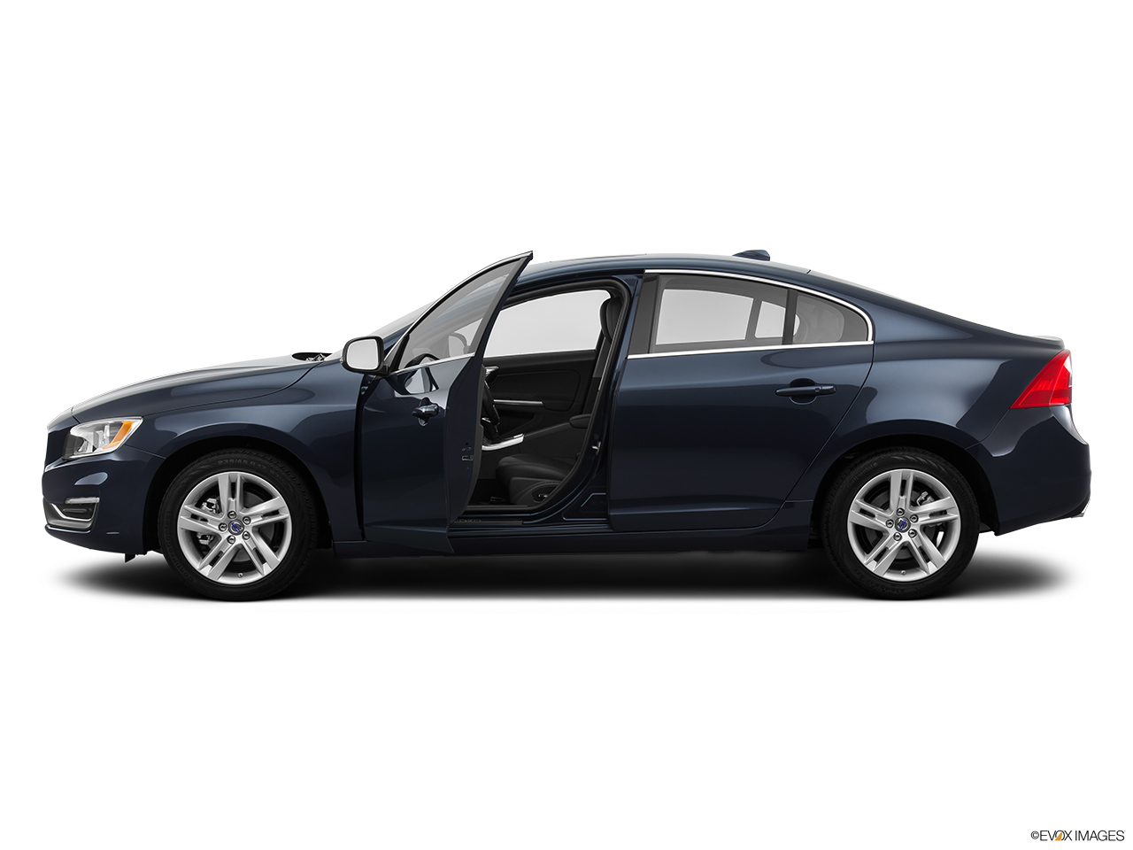 2015 Volvo S60 Premier Driver's side profile with drivers side door open. 