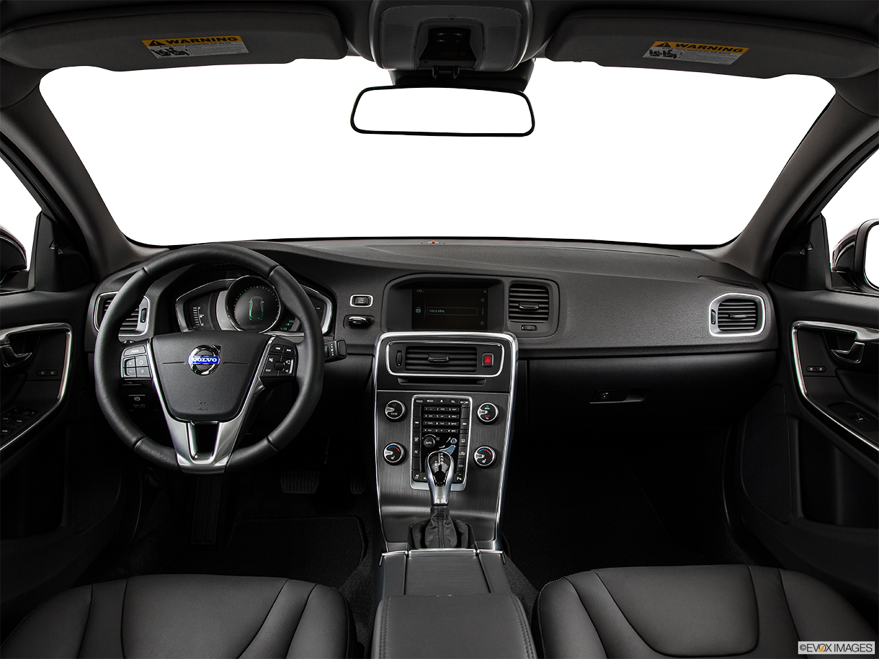 2015 Volvo S60 Premier Centered wide dash shot 