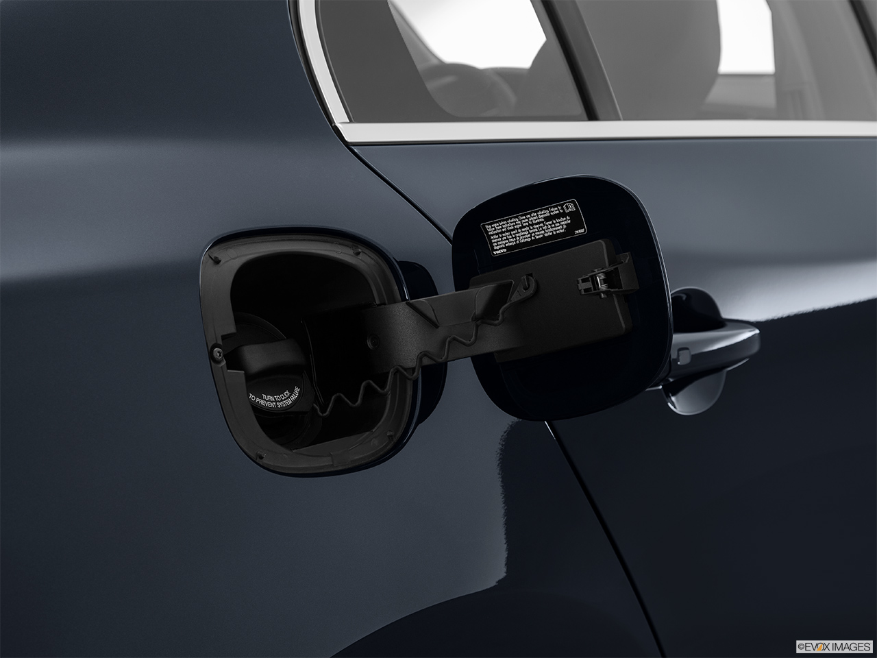 2015 Volvo S60 Premier Gas cap open. 