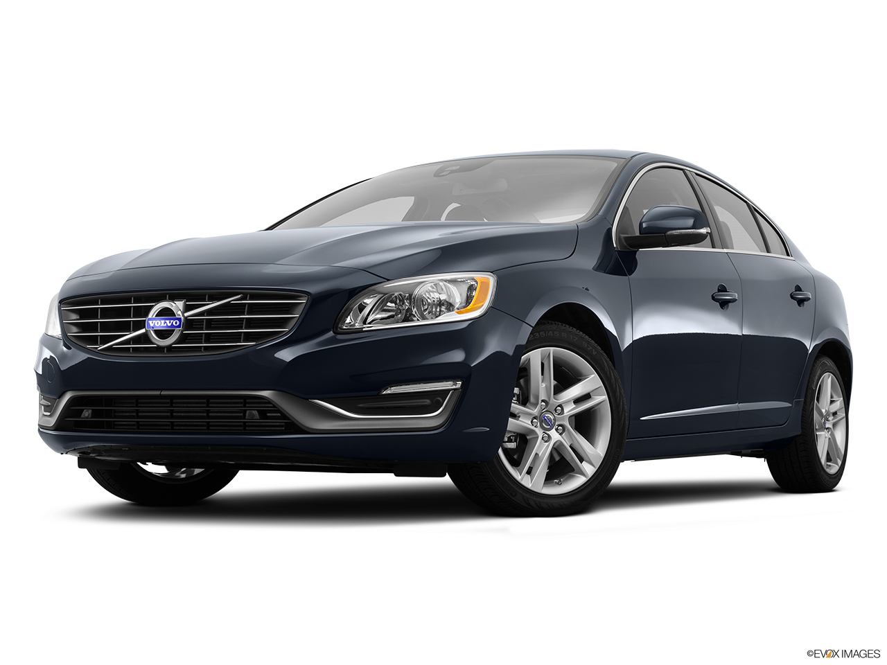 2015 Volvo S60 Premier Front angle view, low wide perspective. 