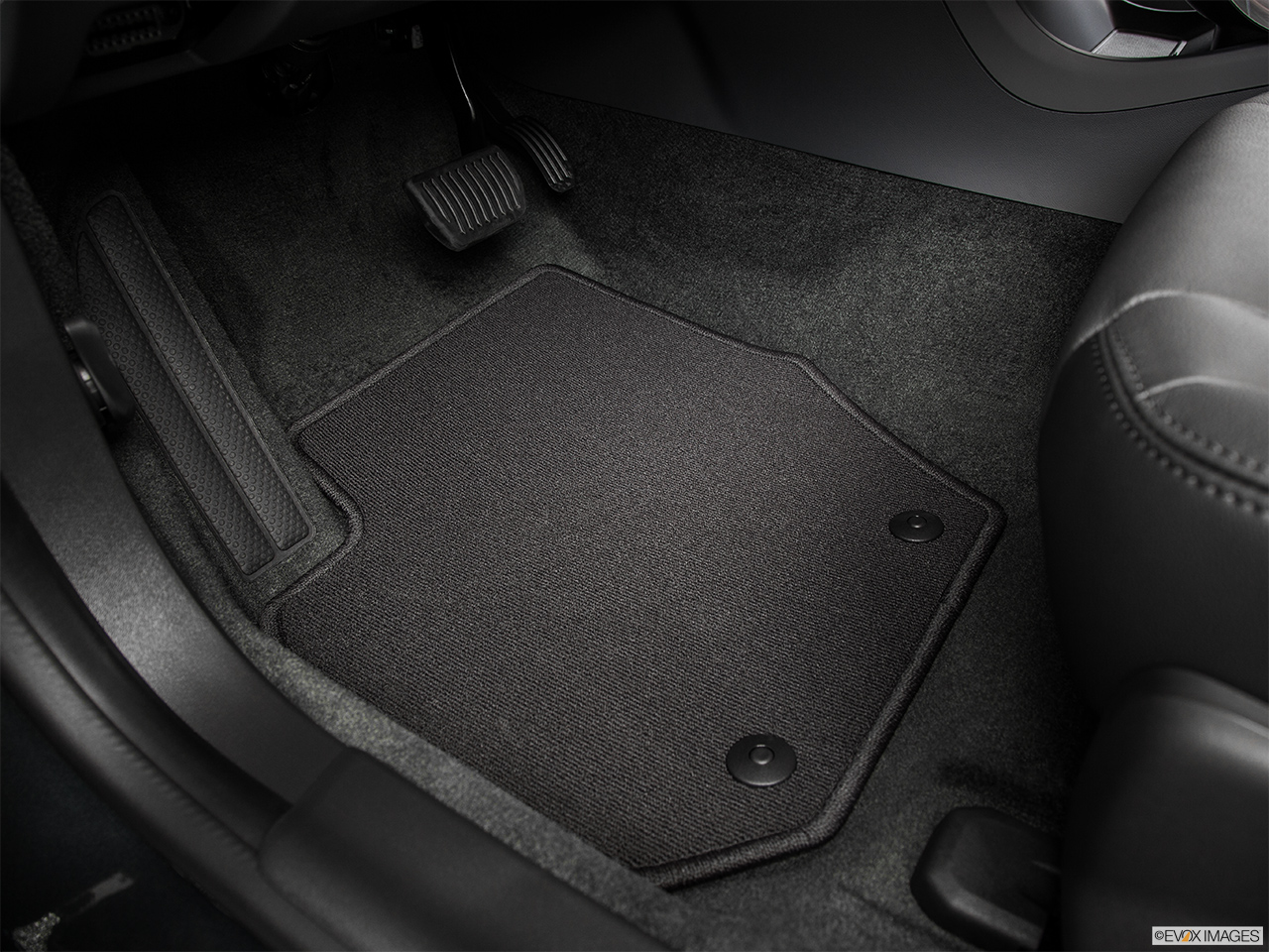 2015 Volvo S60 Premier Driver's floor mat and pedals. Mid-seat level from outside looking in. 