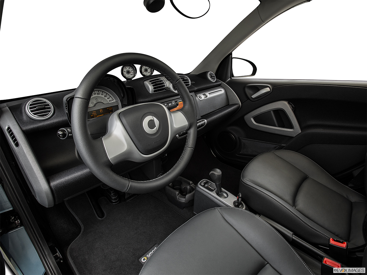 2014 Smart Fortwo Electric Drive Base Interior Hero (driver's side). 