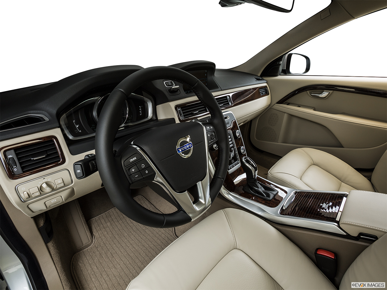 2015 Volvo S80 T5 Drive-E FWD Interior Hero (driver's side). 