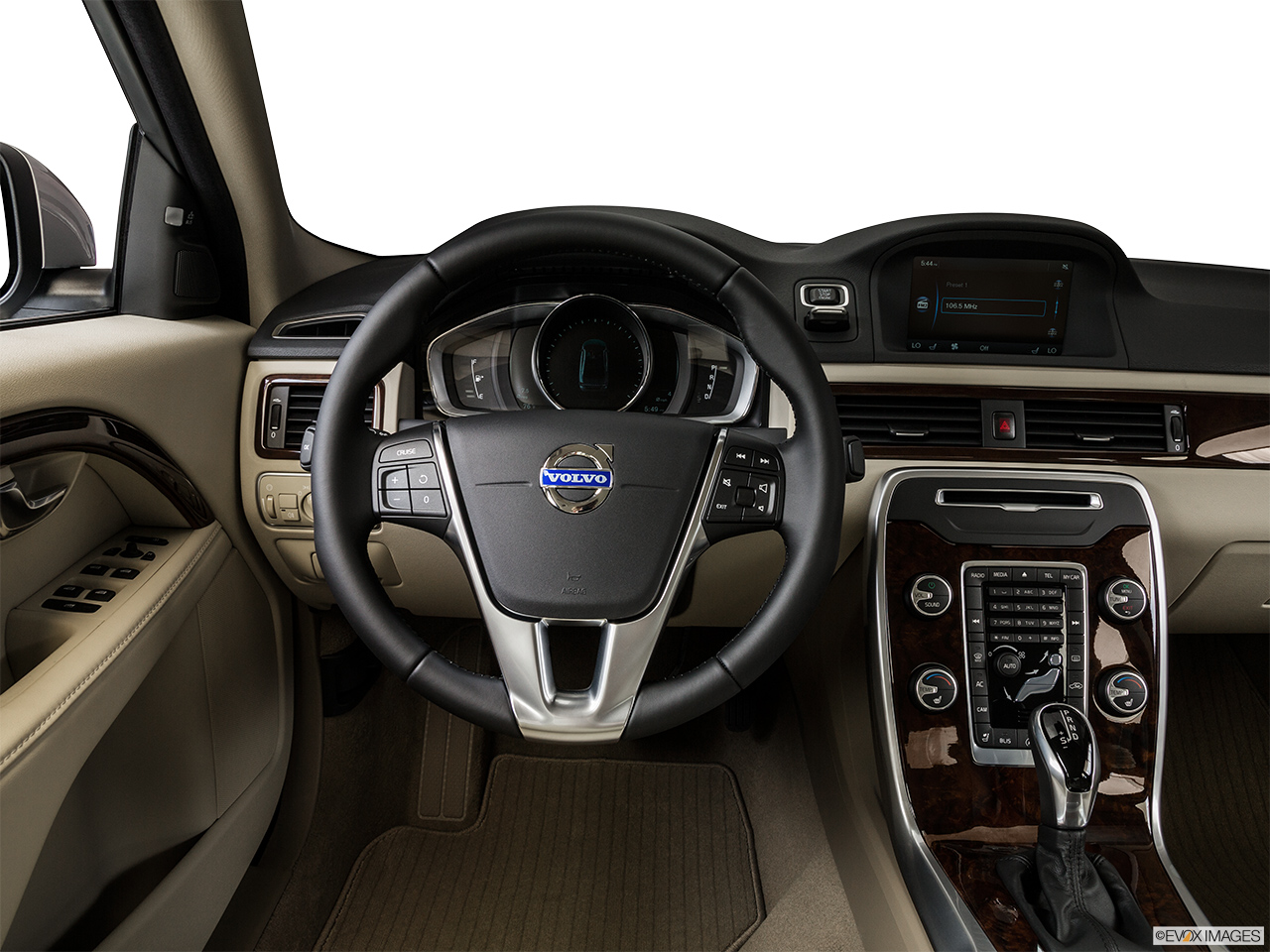 2015 Volvo S80 T5 Drive-E FWD Steering wheel/Center Console. 