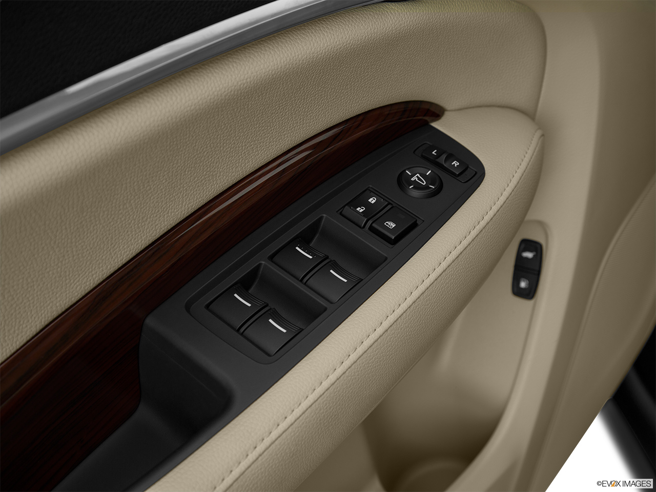 2016 Acura MDX Base Driver's side inside window controls. 