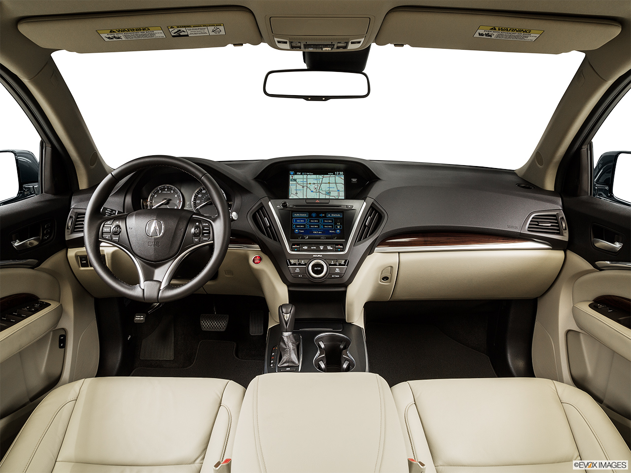 2016 Acura MDX Base Centered wide dash shot 