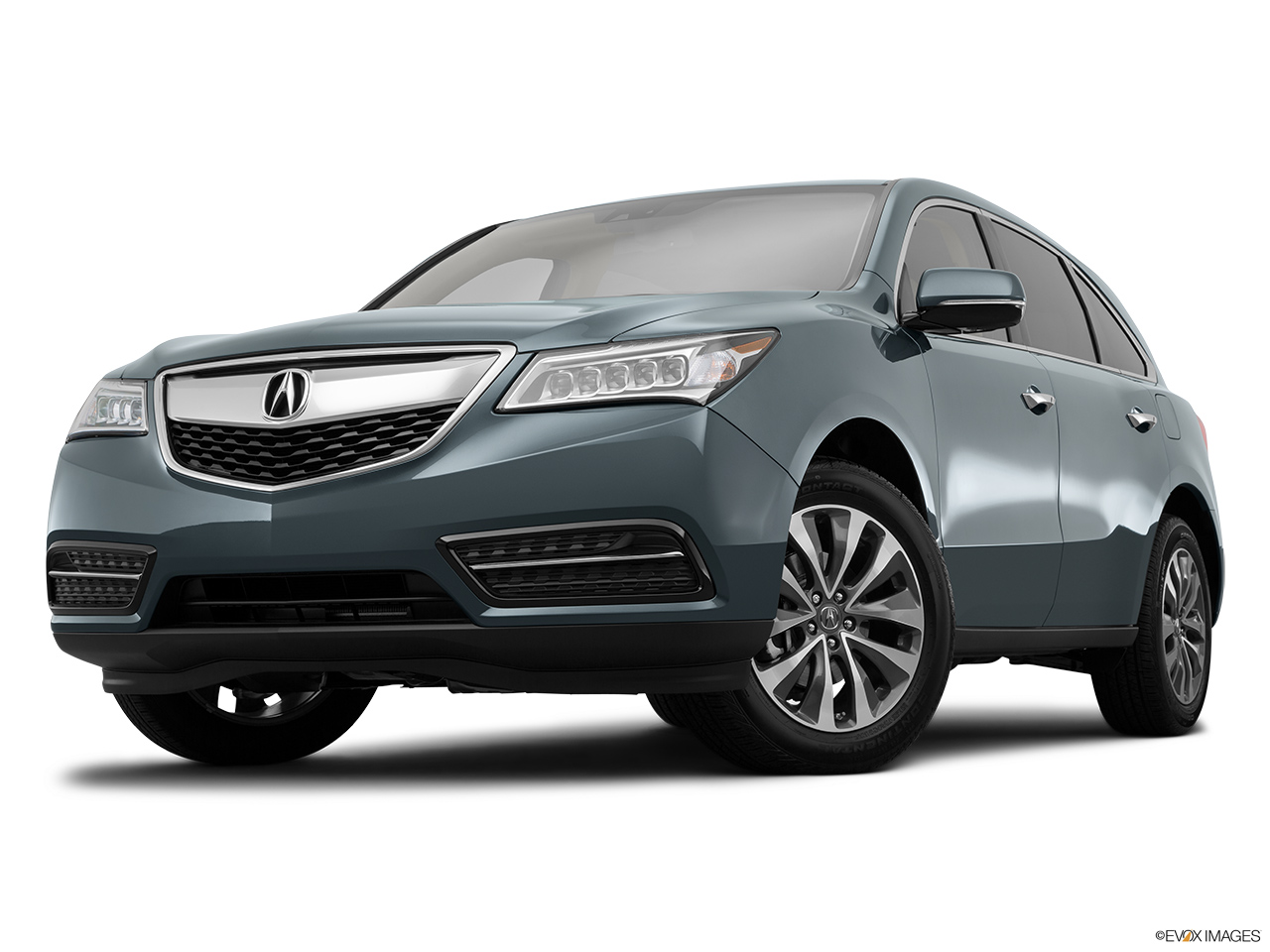 2016 Acura MDX Base Front angle view, low wide perspective. 