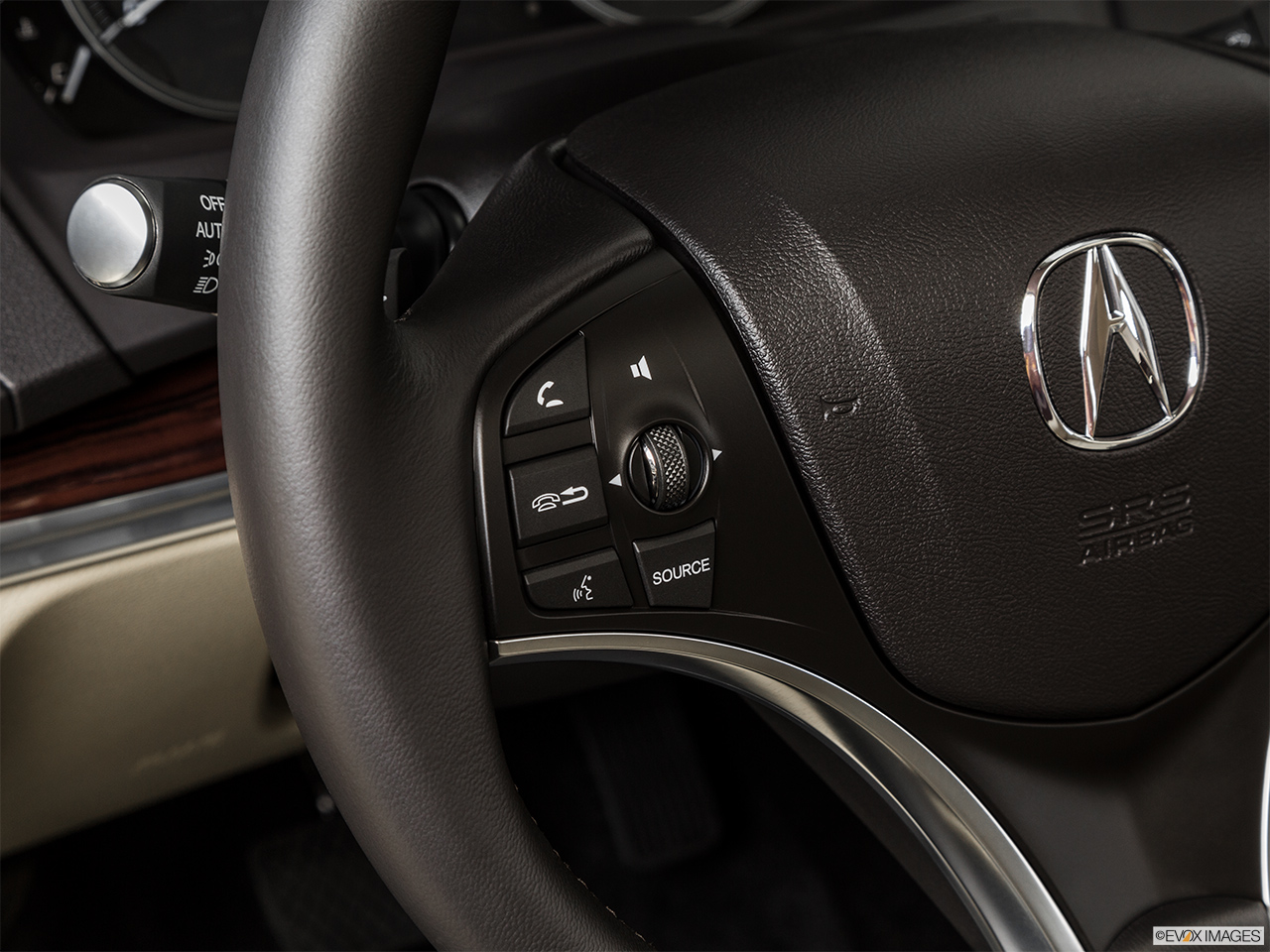 2016 Acura MDX Base Steering Wheel Controls (Left Side) 