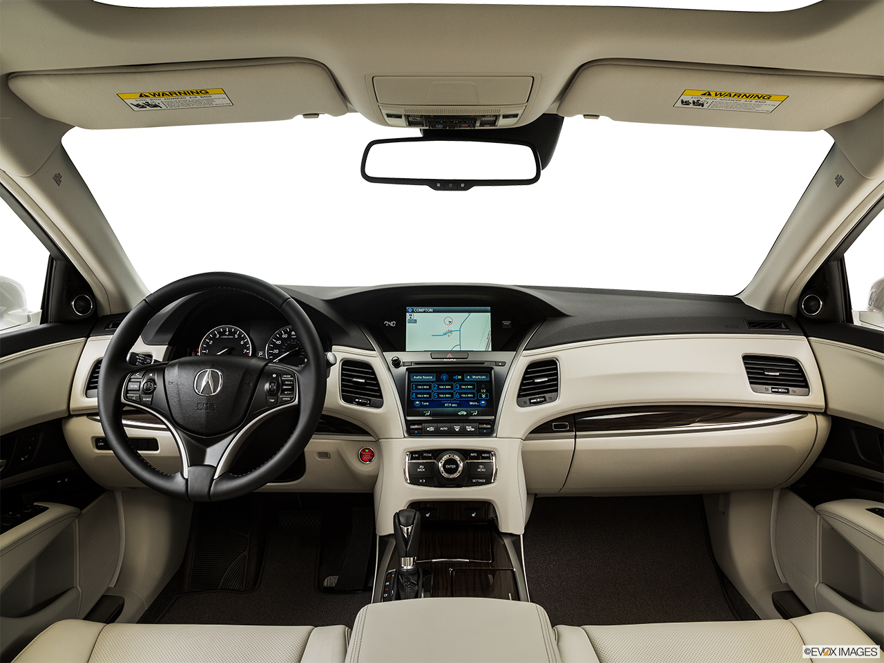 2015 Acura RLX Base Centered wide dash shot 