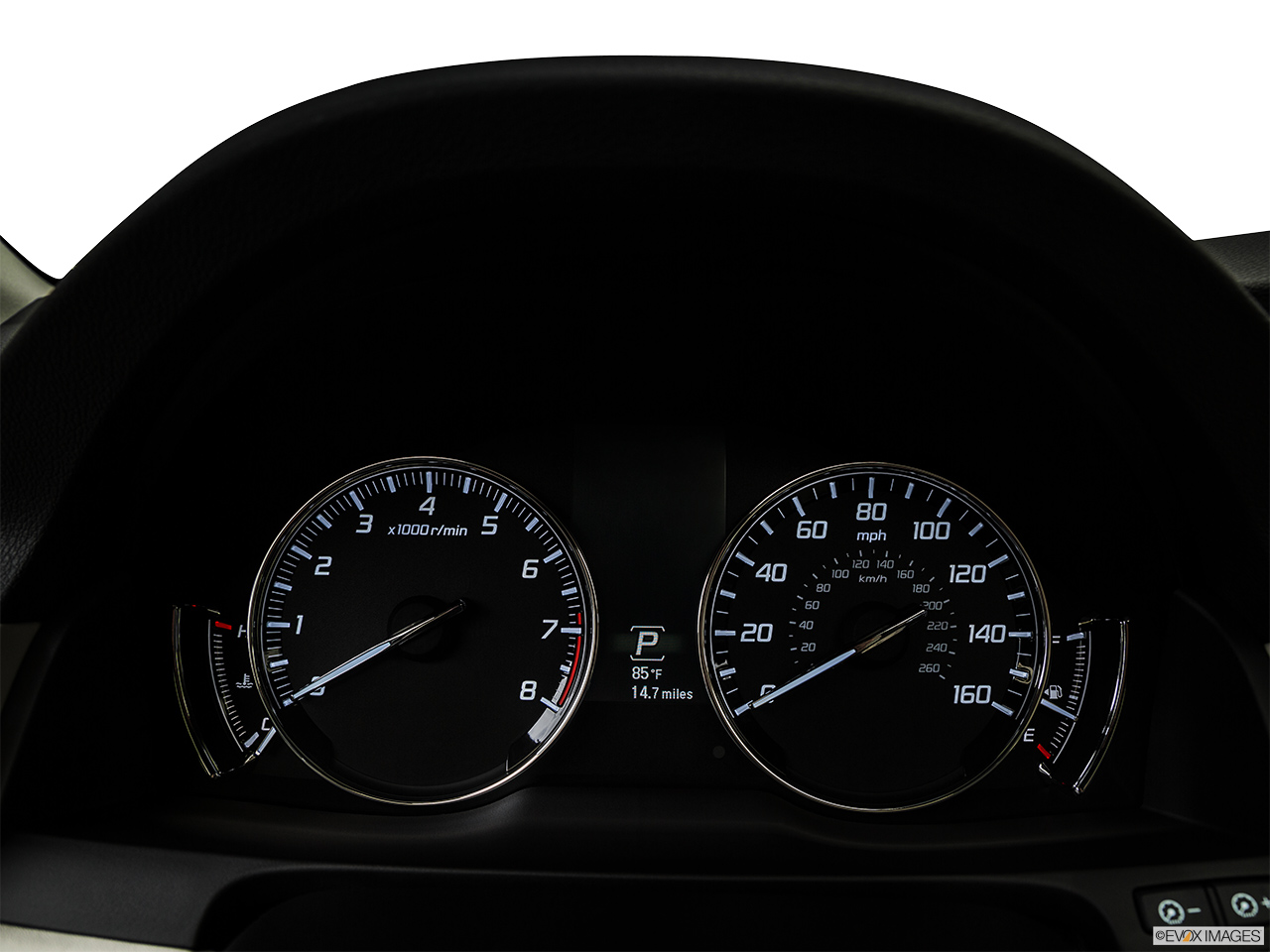 2015 Acura RLX Base Speedometer/tachometer. 