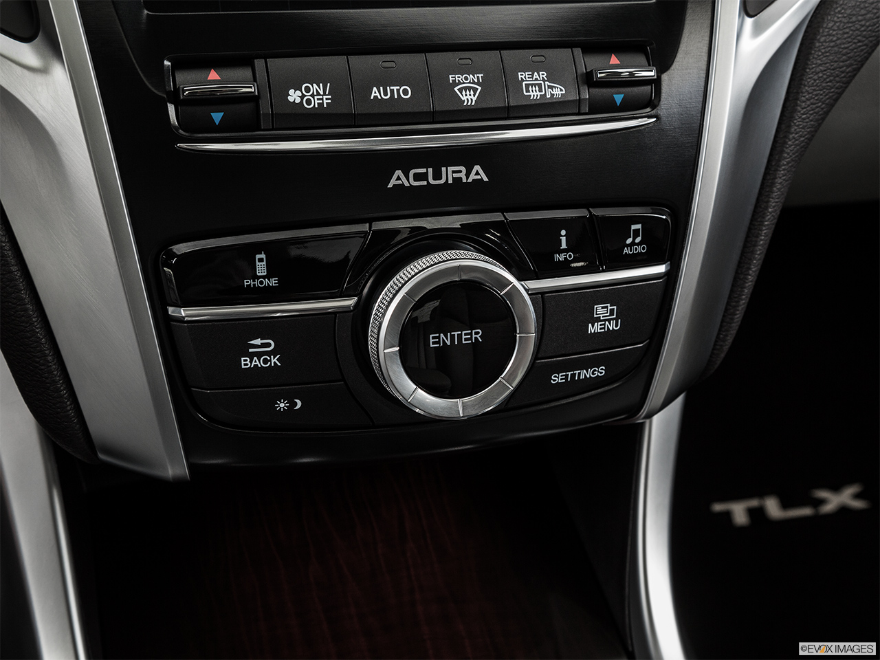 2015 Acura TLX 3.5 V-6 9-AT P-AWS System Controls. 