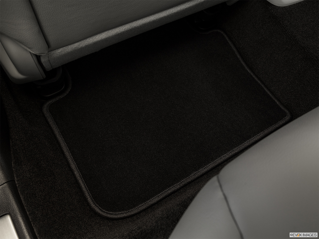 2015 Acura TLX 3.5 V-6 9-AT P-AWS Rear driver's side floor mat. Mid-seat level from outside looking in. 
