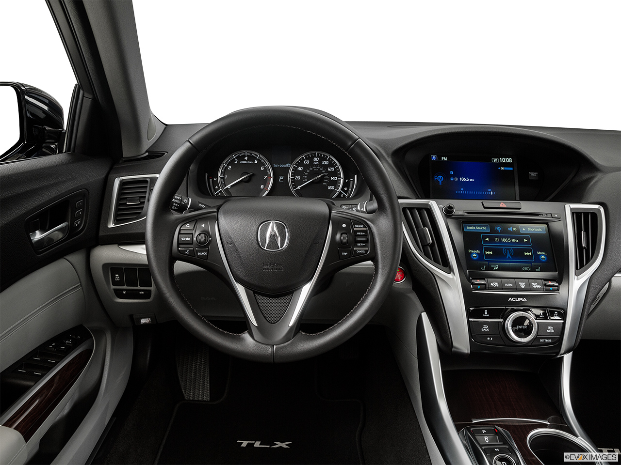 2016 Acura TLX 3.5 V-6 9-AT P-AWS Steering wheel/Center Console. 